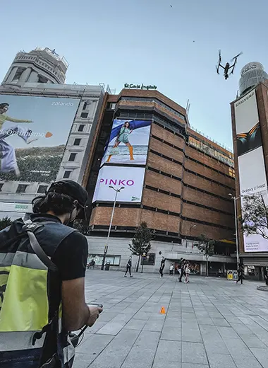 Filmación Audiovisual con Drones
